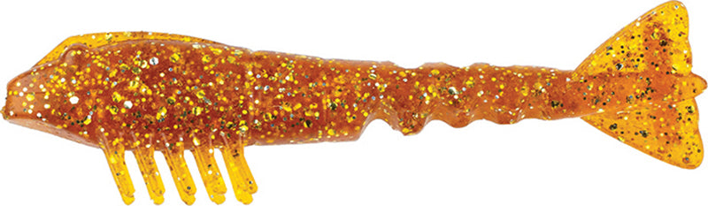 Baitfuel Saltwater Go2 Shrimp 3.5In 6Pk Root Beer