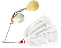 Booyah Double Blade Spinnerbait 3/8Oz Col-Snow White