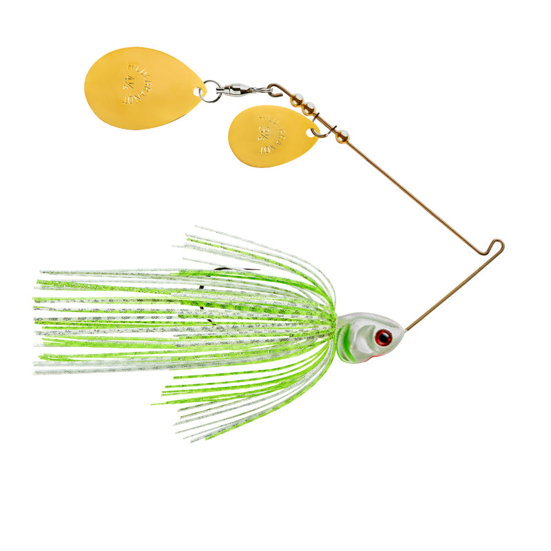 Booyah Covert Spinnerbait 3/8Oz G-Co-Wht/Cht/Slv