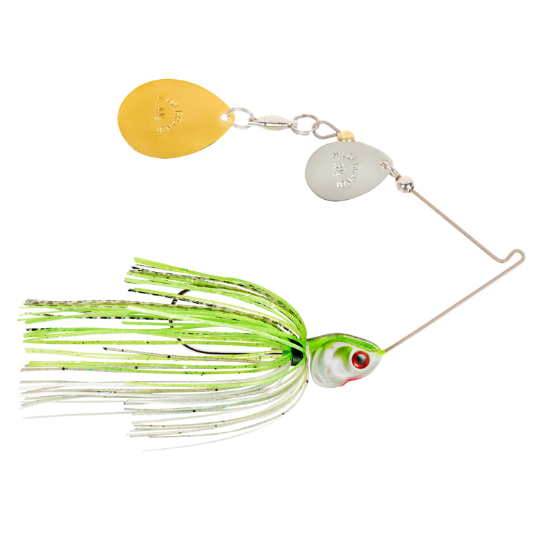 Booyah Covert Spinnerbait 1/2Oz G/N-Co-Chart/White