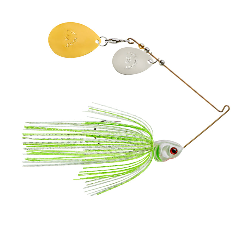 Booyah Covert Spinnerbait 1/2Oz G/N-Co-Wht/Cht/Slv