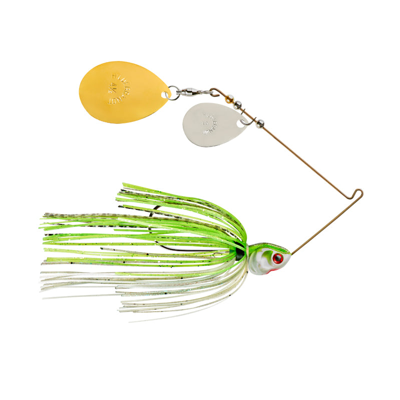 Booyah Covert Spinnerbait 3/8Oz G/N-Co-Chart/Wht