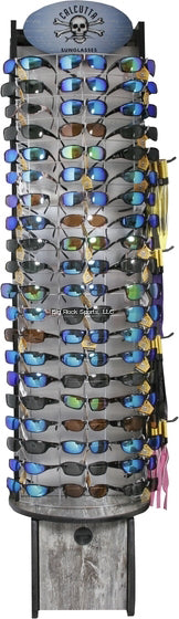 Calcutta Polarized Sunglass Disp Floor 132Pc Assort