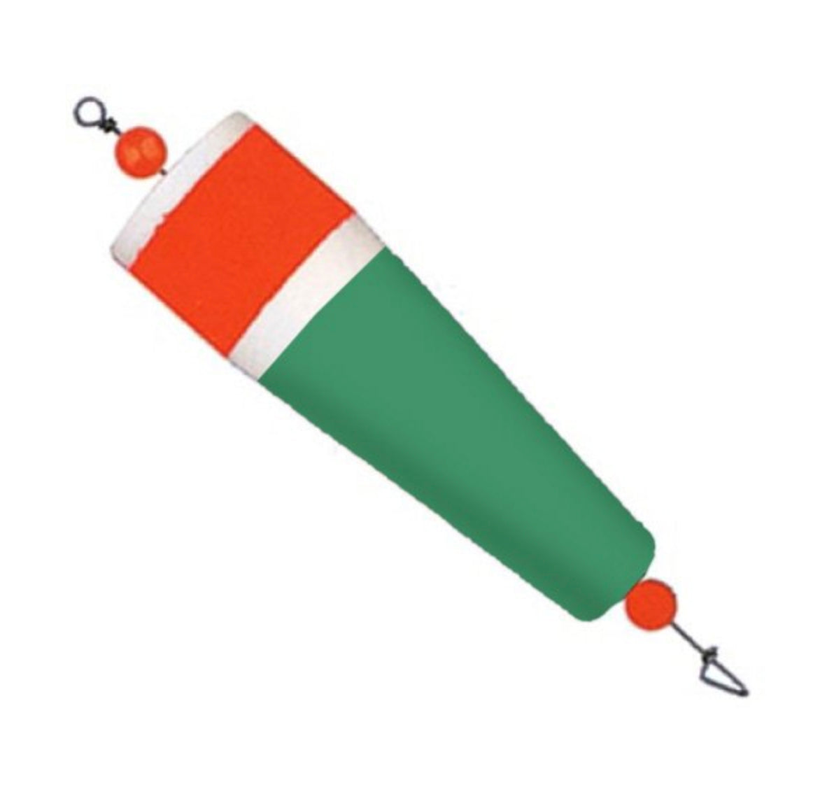 Comal Popping Float Split N-Wt 4In Red/Grn 12Bx