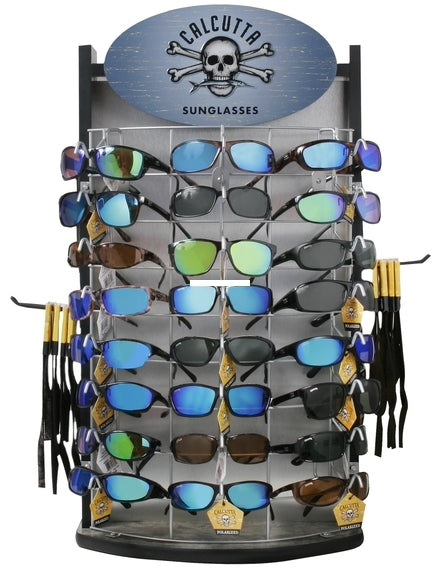 Calcutta Polarized Sunglass Disp Counter Top 66Pc Assort