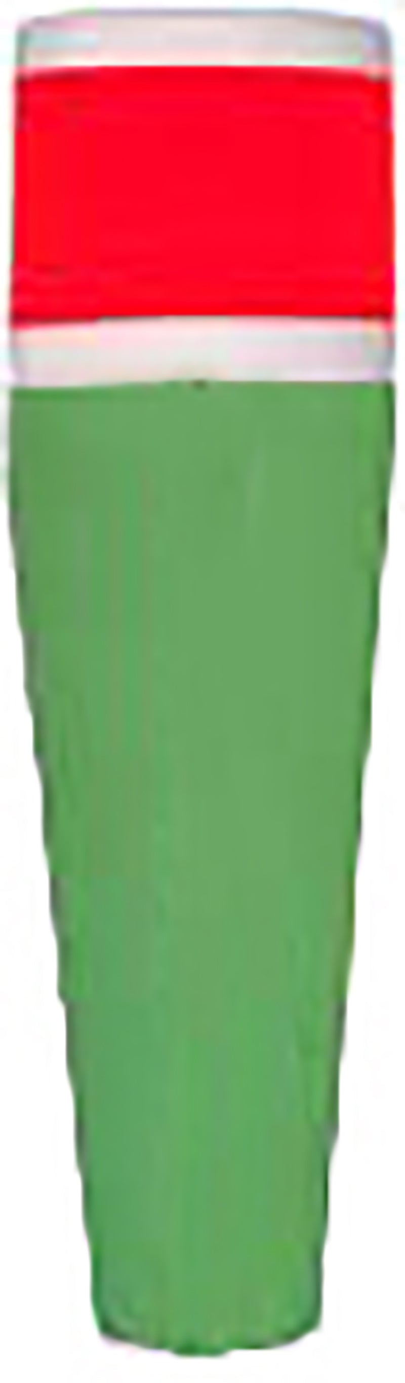 Comal Popping Float Split Wgtd Rattle 2In Red/Grn 12Bx