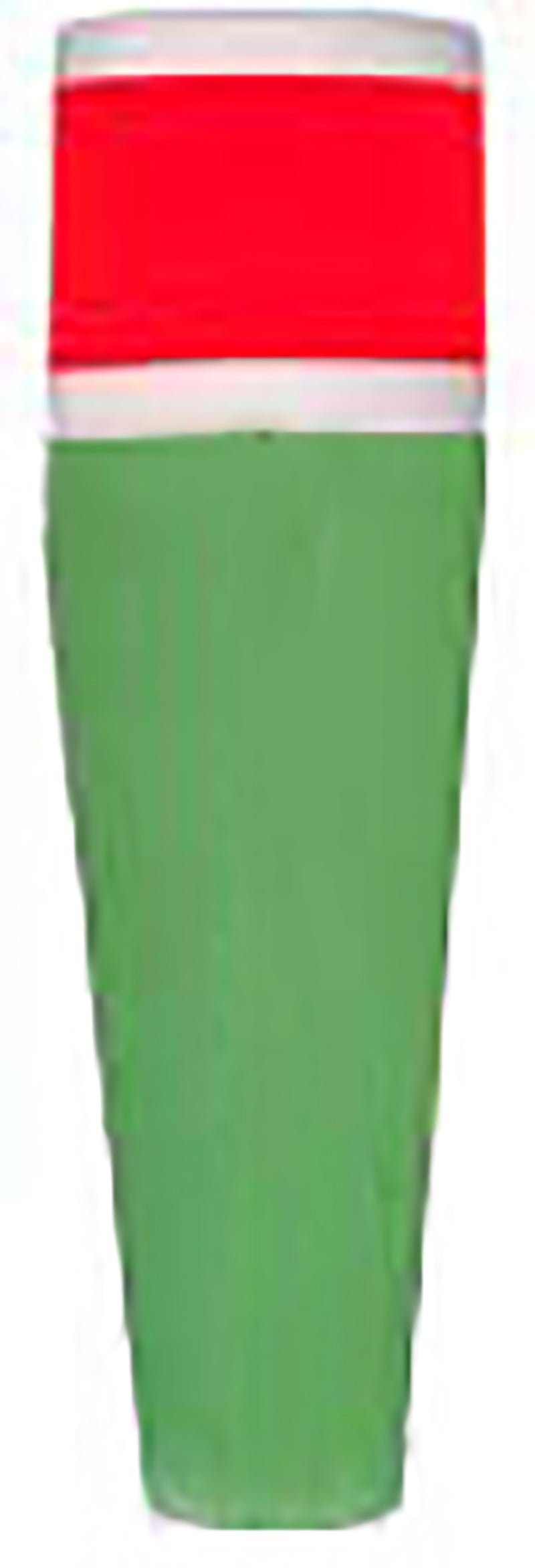 Comal Popping Float Split Wgtd Rattle 3In Red/Grn 12Bx