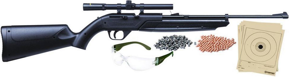Crosman 760 Pumpmaster Kit Bb/177Cal Scope/Glasses