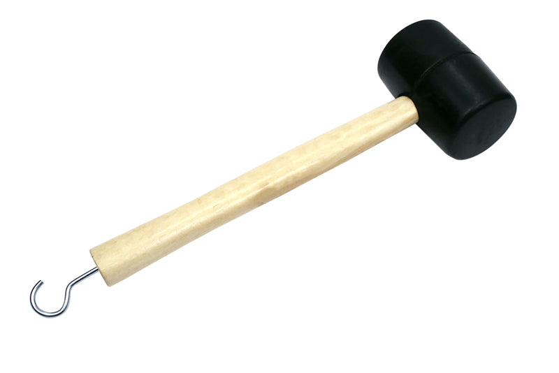 Coghlan's Tent Peg Mallet Rubber Head Wood Handle