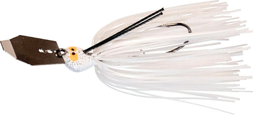 Z-Man Crosseyez Chatterbait 1/2Oz Pearl Ghost