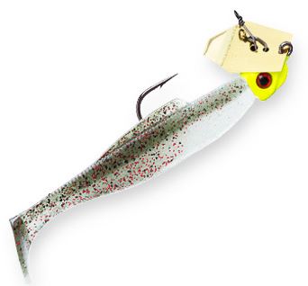Z-Man Diezel Chatterbait 1/4Oz Gold Redbone