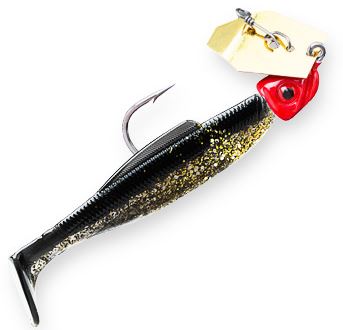 Z-Man Diezel Chatterbait 1/4Oz Gold Gold Rush