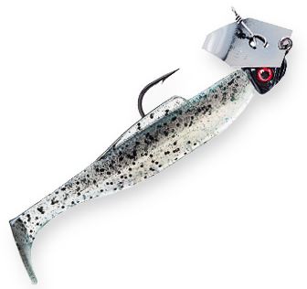 Z-Man Diezel Chatterbait 1/4Oz Black Bad Shad