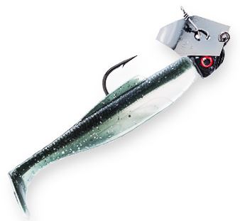 Z-Man Diezel Chatterbait 1/4Oz Black Mulletron