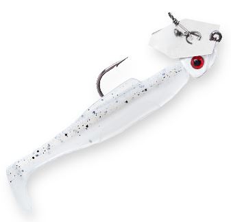 Z-Man Diezel Chatterbait 1/4Oz Silver Blue Glimm