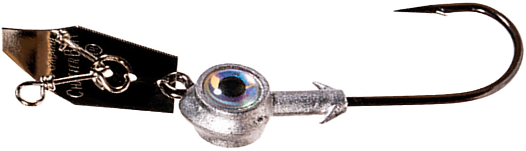 Z-Man Eye Strike Chatterbait 1/4Oz 4/0 2Pk Silver