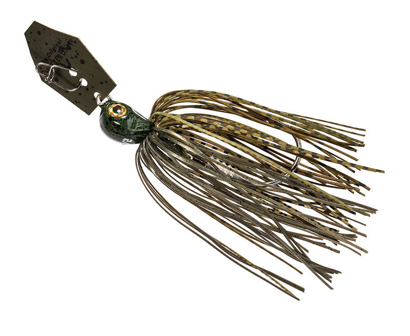 Z-Man Elite Chatterbait Ev 1/2Oz Green Pumpkin.