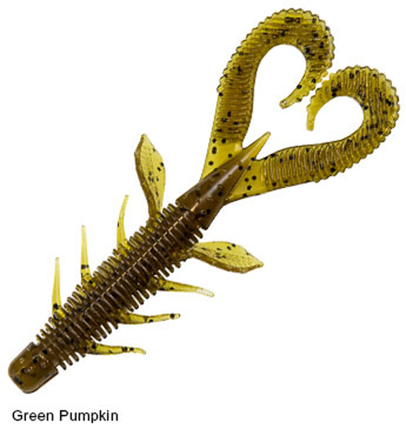 Z-Man Boar Hogz 4In 5Pk Green Pumpkin