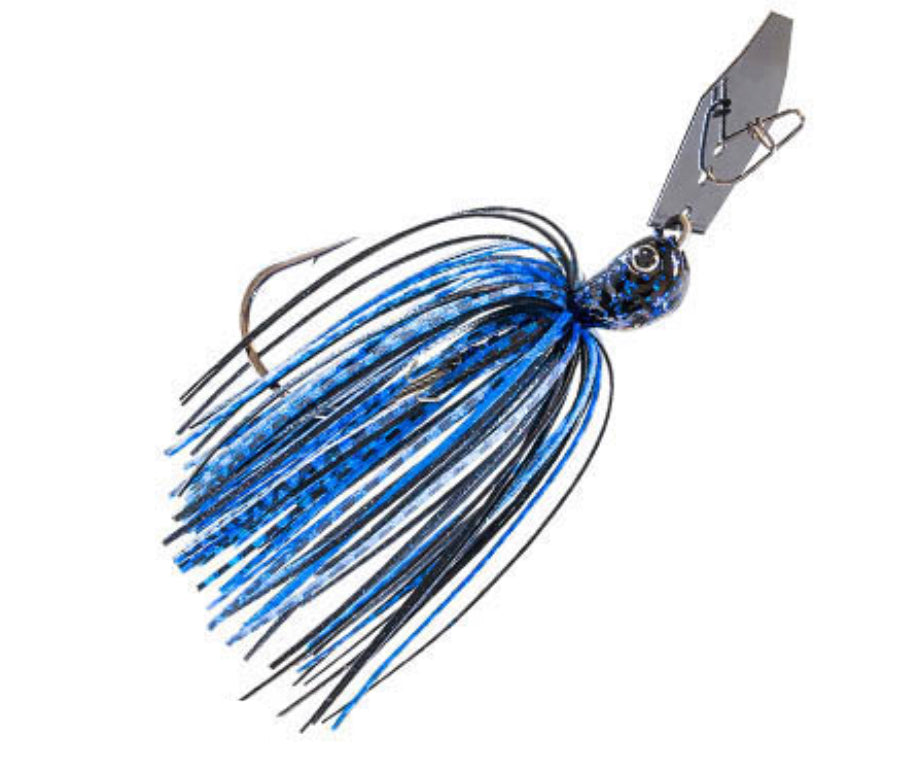 Z-Man Chatterbait Jack Hammer 3/8Oz Black/Blue