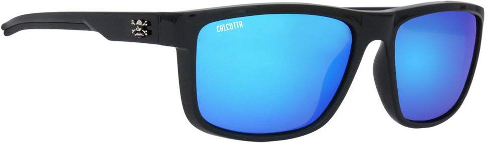 Calcutta Plrzd Banks Sunglass Black/Blue Mirror