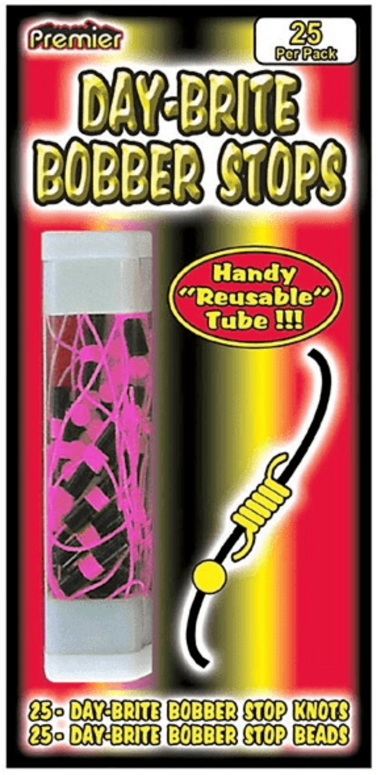 Comal Threaded Bobber Stop Pink 25Stops/Beads 12Bg