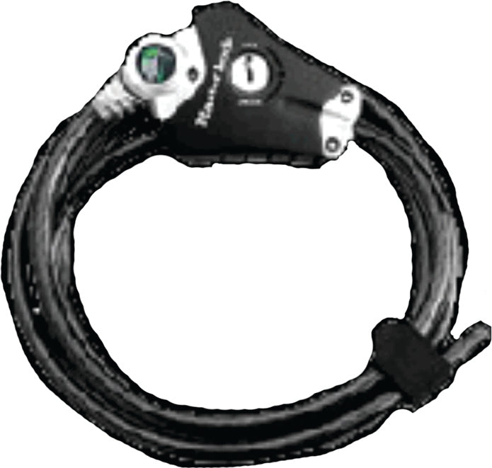 Covert Cable Locks 5/16 Black Master Lock