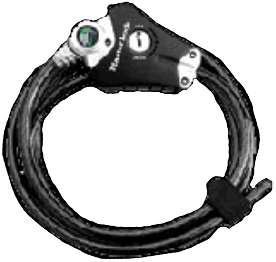 Covert Cable Locks 3/16 Black Master Lock