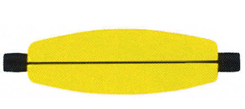 Comal Slotted Cigar Foam Float - 100 bag