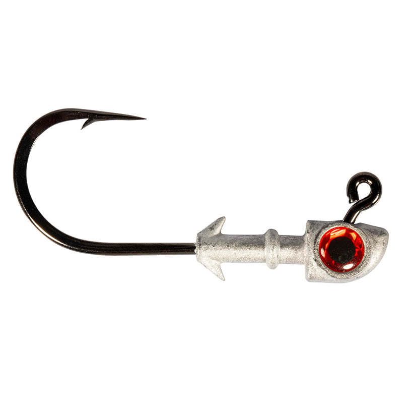 Z-Man Diezel Eye Jighead 6/0 3/4Oz 2Pk Red