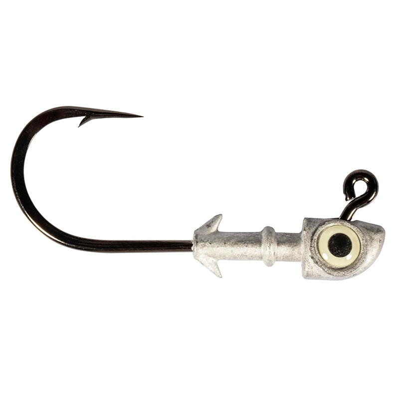 Z-Man Diezel Eye Jighead 8/0 2Oz 2Pk Glow