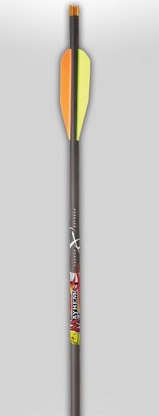 Carbon Express Mayhem Crossbow Bolts 22In 6Pk