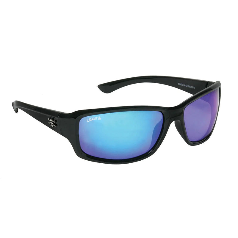 Calcutta Polorized Fundy Sunglass Black/Blue Mirror