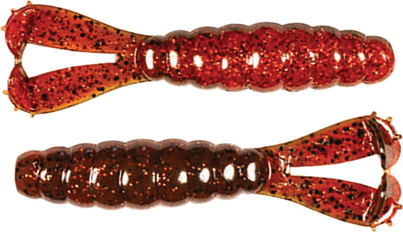 Z-Man Baby Goat Twin Tail Grub 3In 6Pk Hot Craw