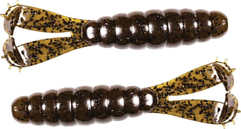 Z-Man Baby Goat Twin Tail Grub 3In 6Pk Green Pumpkin