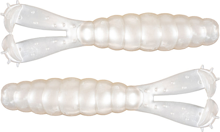 Z-Man Goat Twin Tail Grub 3.75In 4Pk Pearl