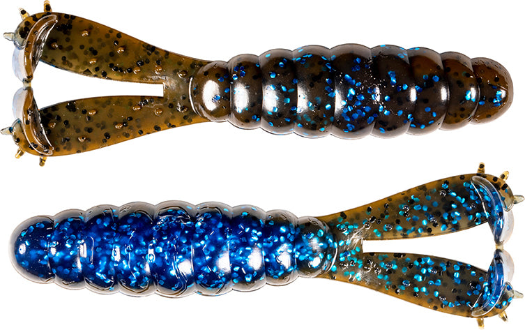 Z-Man Billy Goat Twin Tl Grub 4.25In 3Pk Okeechobee Cr