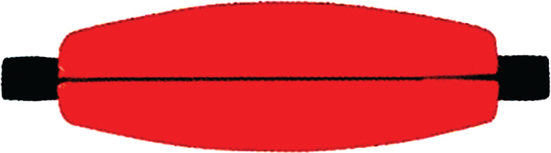 Comal Slotted Cigar Foam Float - 100 bag