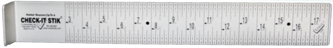 Check-It-Stick Tournament Stick 18In