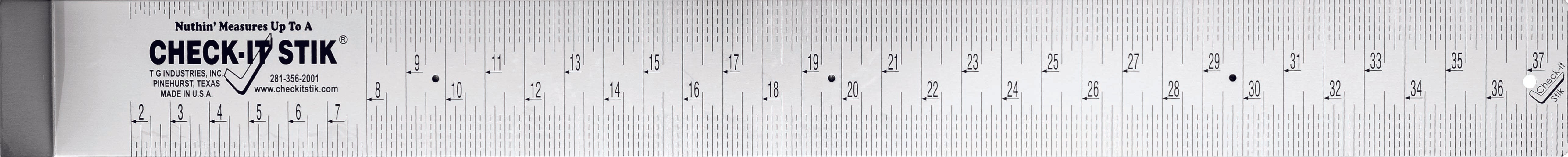 Check-It-Stick Saltwater Stick 38X4In