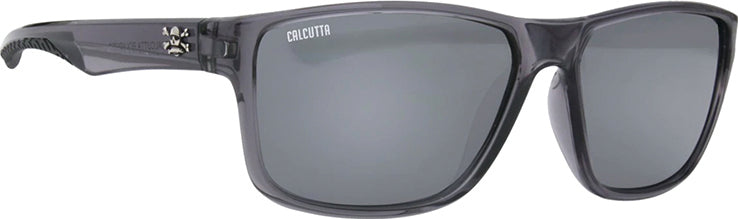 Calcutta Plrzd Jetty Sunglass Crystal Smoke/Blue Mirr