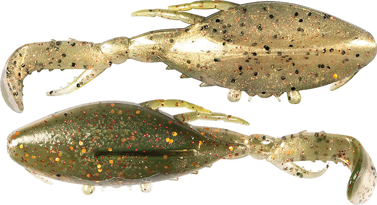 Z-Man Kicker Crabz 3.5In 3Pk Redfish Toad