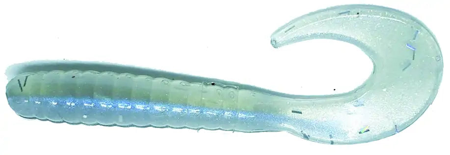 Crappie Monster Mega Grub 2.25In 10Pk Icicle
