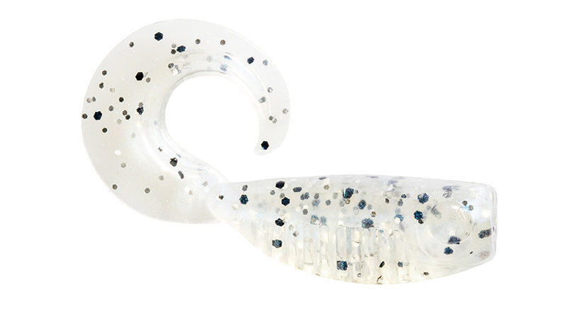 Z-Man Guppy Grubz 2In 8Pk Pearl Blue Glimm