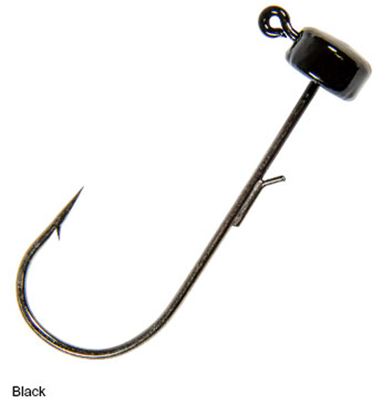 Z-Man Mag Shroomz Jig Head 1/4Oz 3Pk Black