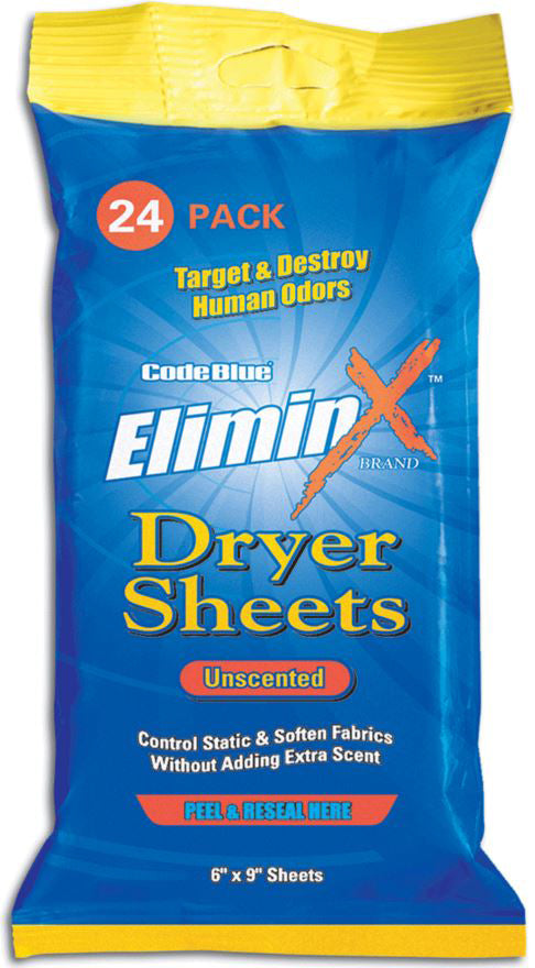 Code Blue Dryer Sheets 24Pk