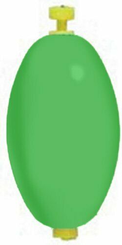 Comal Oval Snap Foam Float 2.5In Green 50Bg