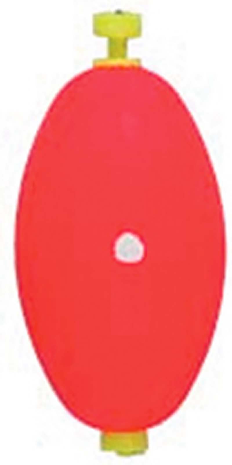 Comal Oval Rattle Snap Float 2.5In Red 50Bg