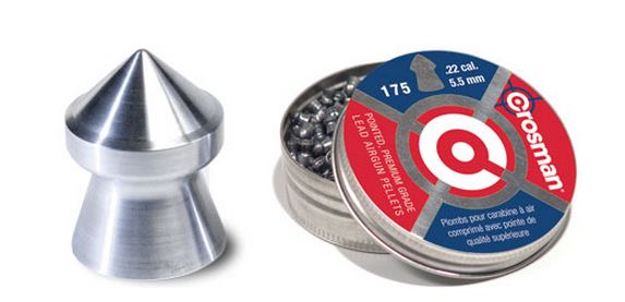 Crosman Pointed Pellets 22Cal 175Can