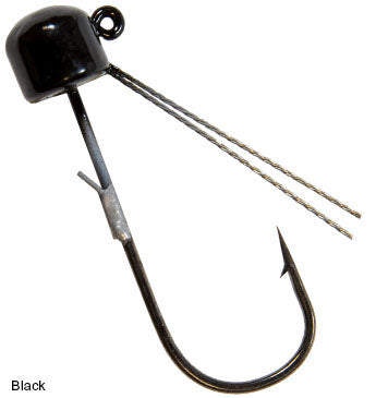 Z-Man Pwr Finesse Weedless Jig 1/5Oz 3Pk Black