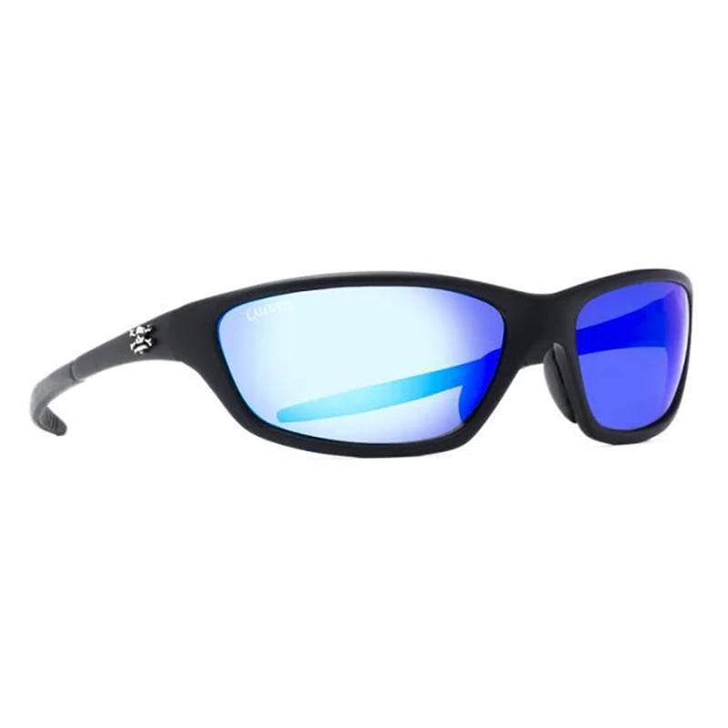Calcutta Polorized Palm Sunglasse Matte Black/Blue Mirror